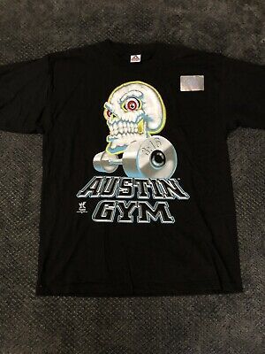 Vintage Nwt Stone Cold Steve Austin 3:16 Gym   Shirt 6903