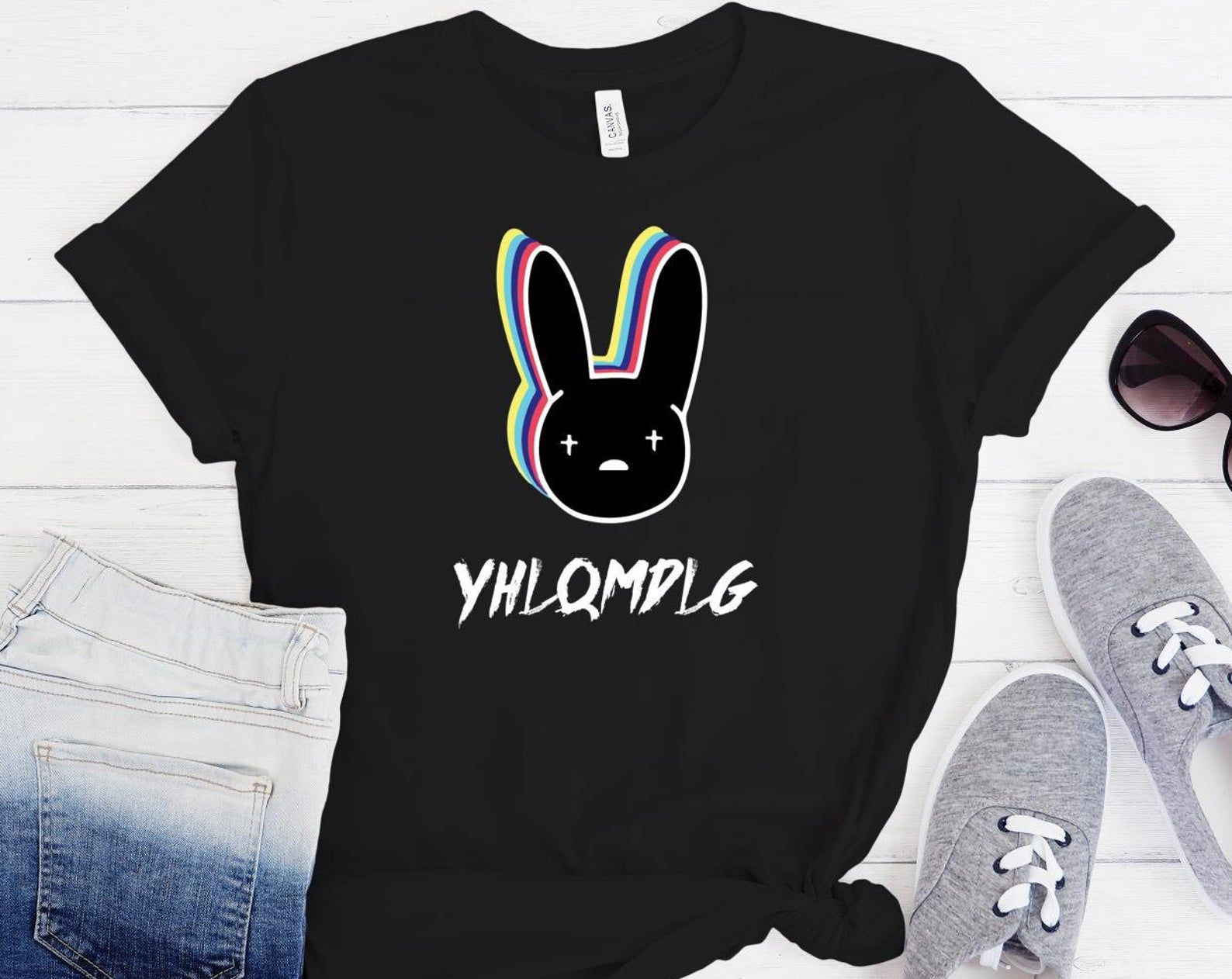 Yhlqmdlg Yo Hago Lo Que Me De La Gana Bunny Shirt Funny Bunny Tee Rabbits Shirt