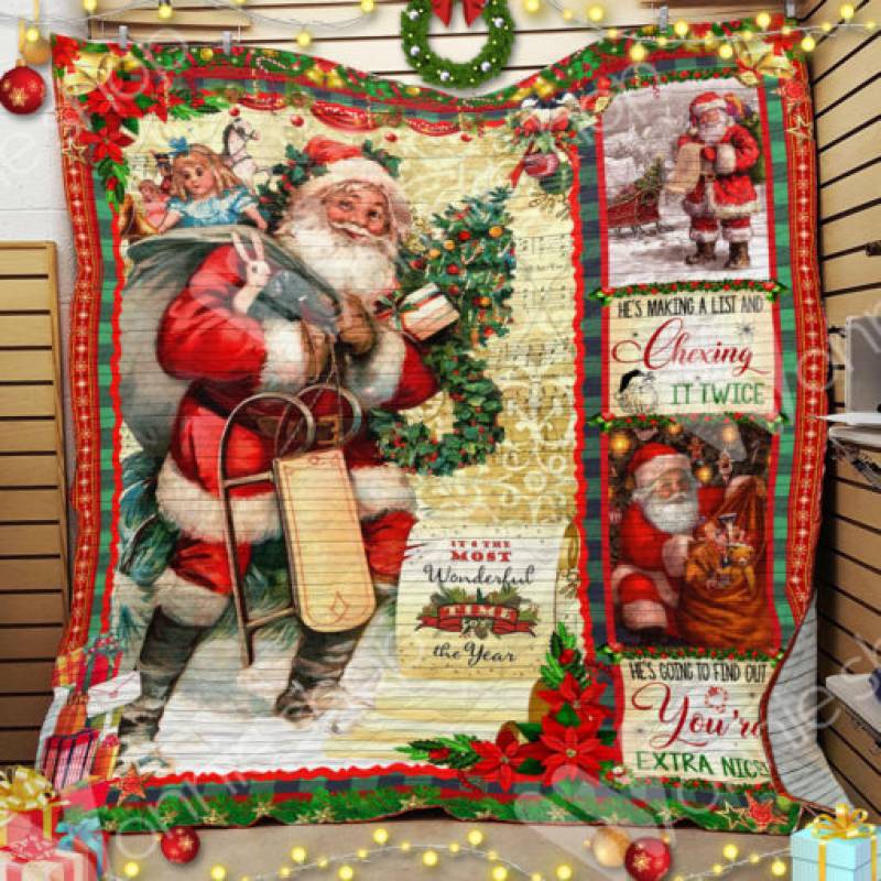 Santa Christmas Blanket OCT1101 68O57