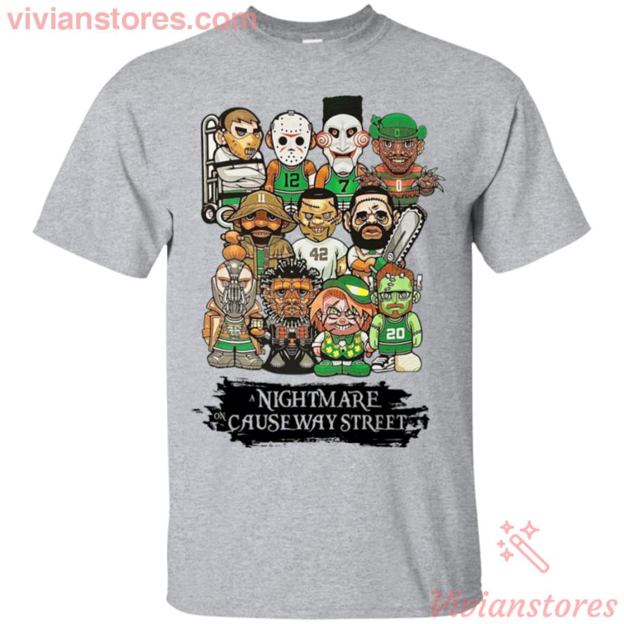 A Nightmare on Causeway Street Funny T-Shirt For Fan Horror Movies