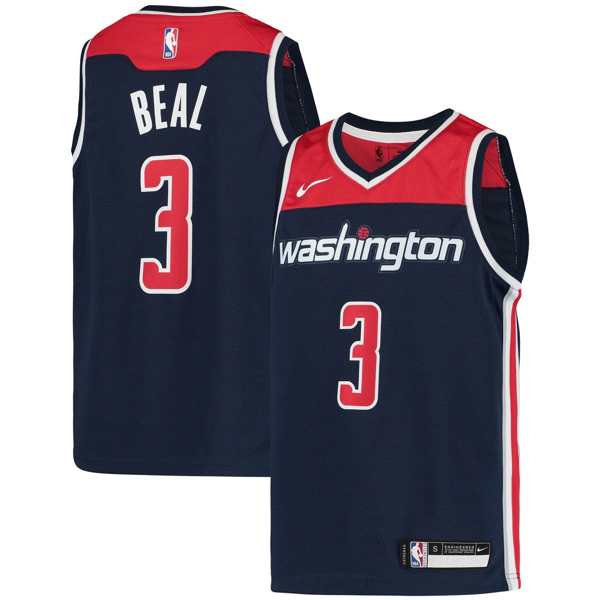 Bradley Beal Washington Wizards Swingman Jersey – Statement Edition – Navy NBA