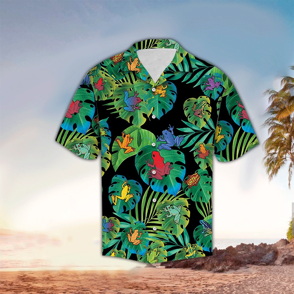 Frog Aloha Hawaii Shirt For Ha32176