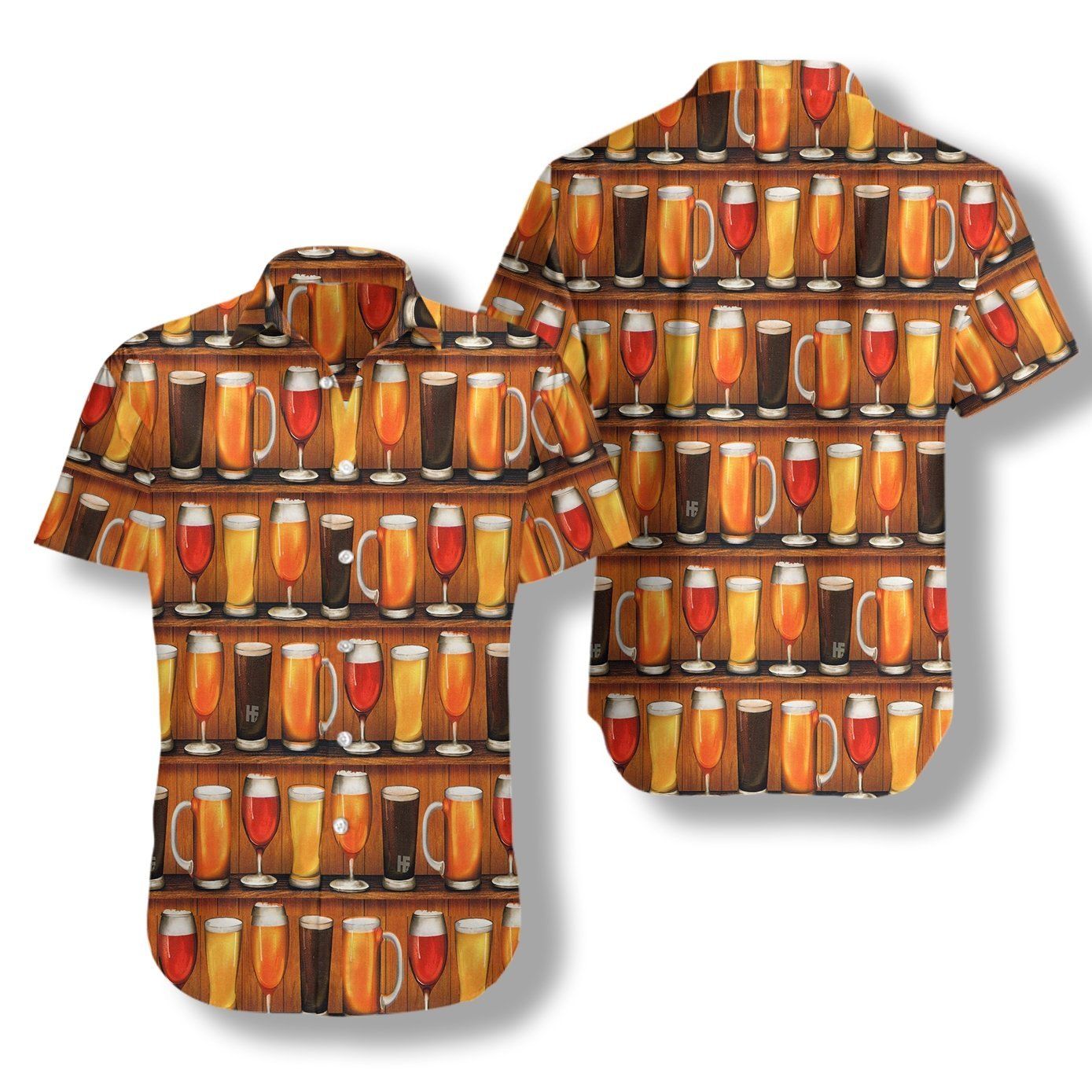 Beer Mugs Hawaiian Shirt Ez15 2610 Hawaiian Shirt