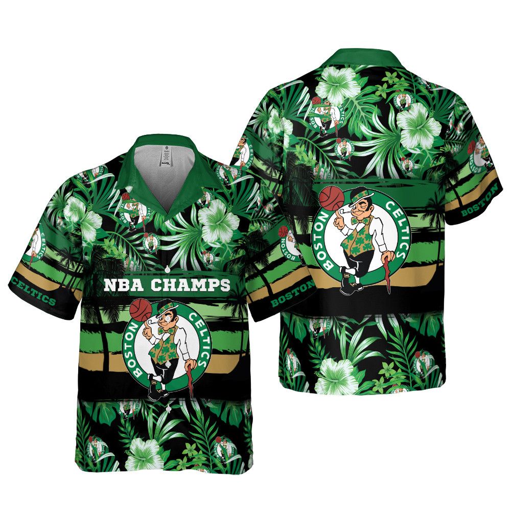 Aloha Style Official Boston Celtics Summer Shirt