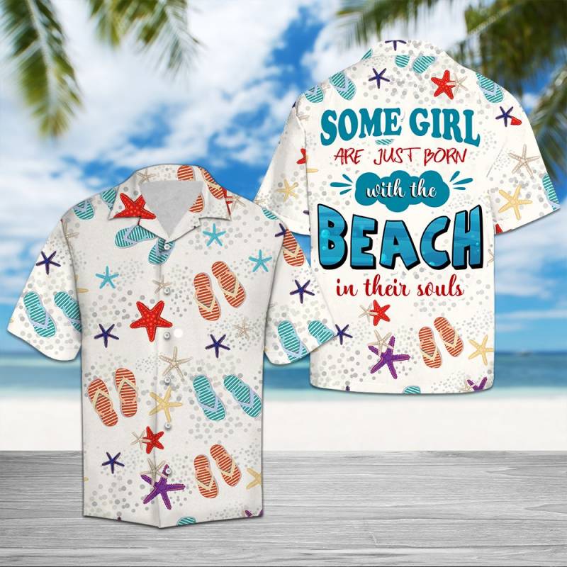 Beach Flip Flops Hawaii Shirt Ha81322