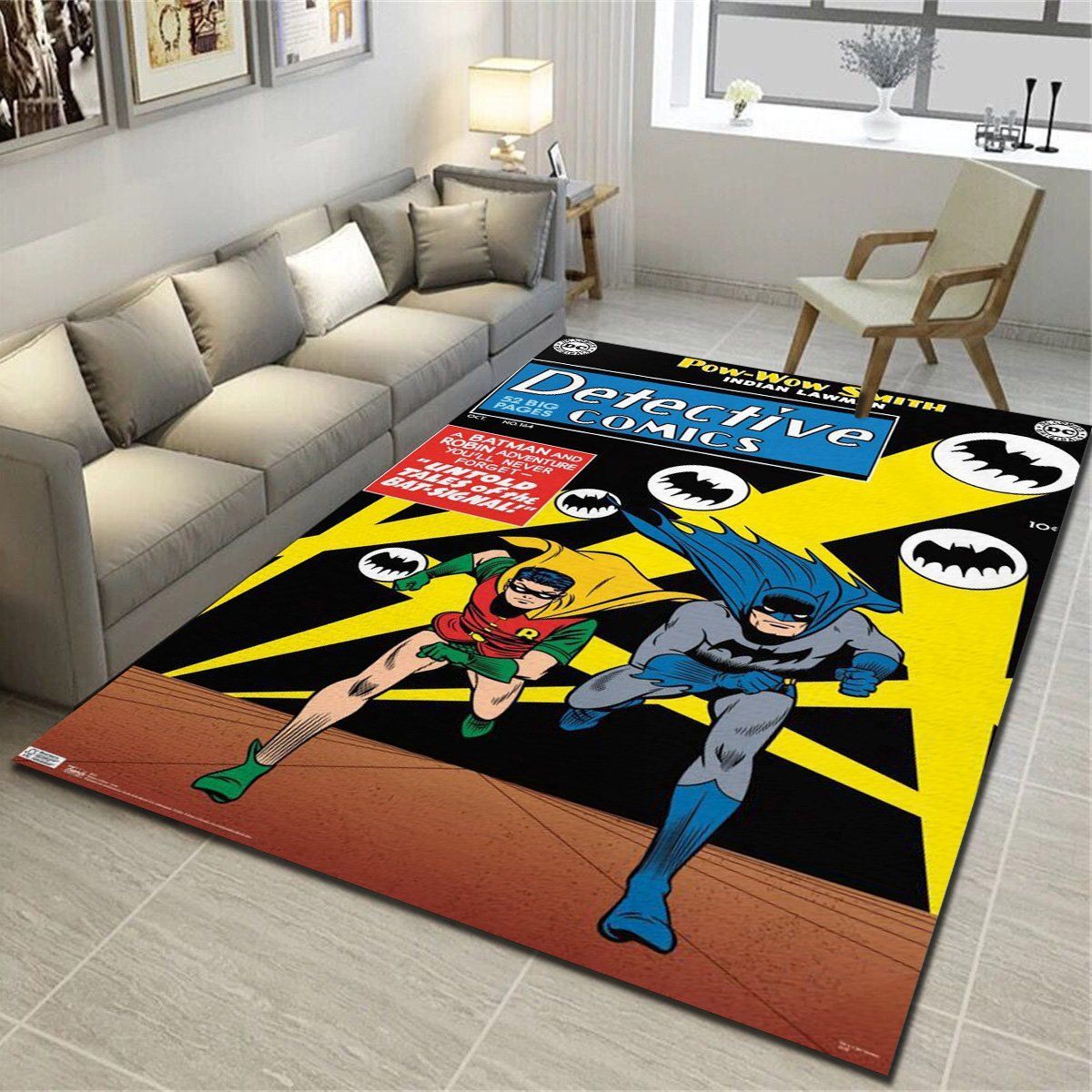 Dc Comics Batman Cover 64 Rugs, Living Room Bedroom Carpet – Kabusvuya