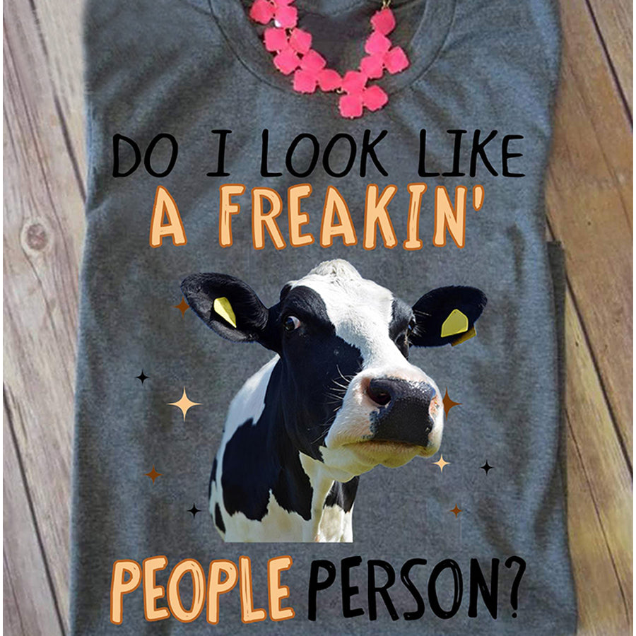 Cow People Person for cow lover T-shirt