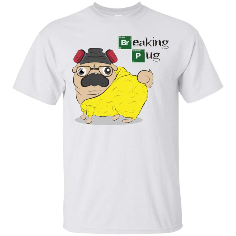 Breaking Bad Pug Mashup Funny T Shirts