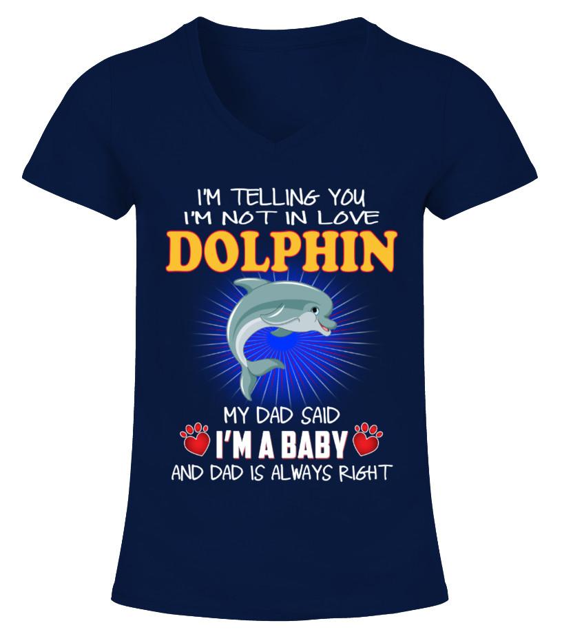 Dolphin Animals Lover T Shirts C-W57Ve