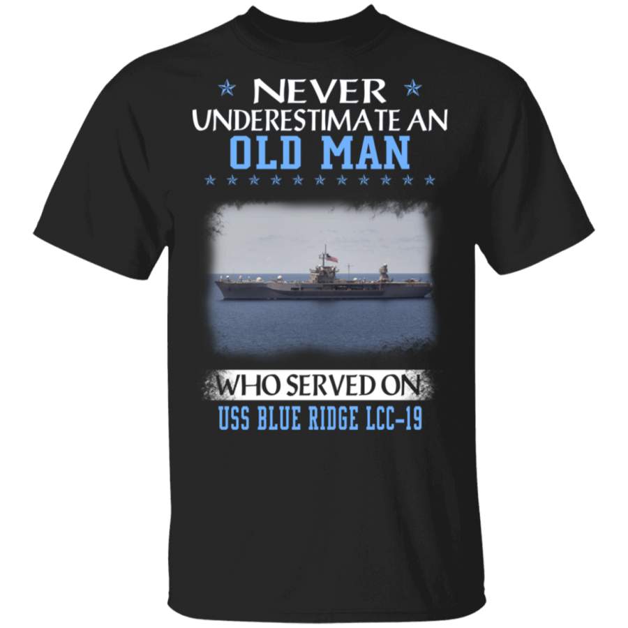 USS Blue Ridge LCC-19 Veterans Day Christmas Gift T-Shirt