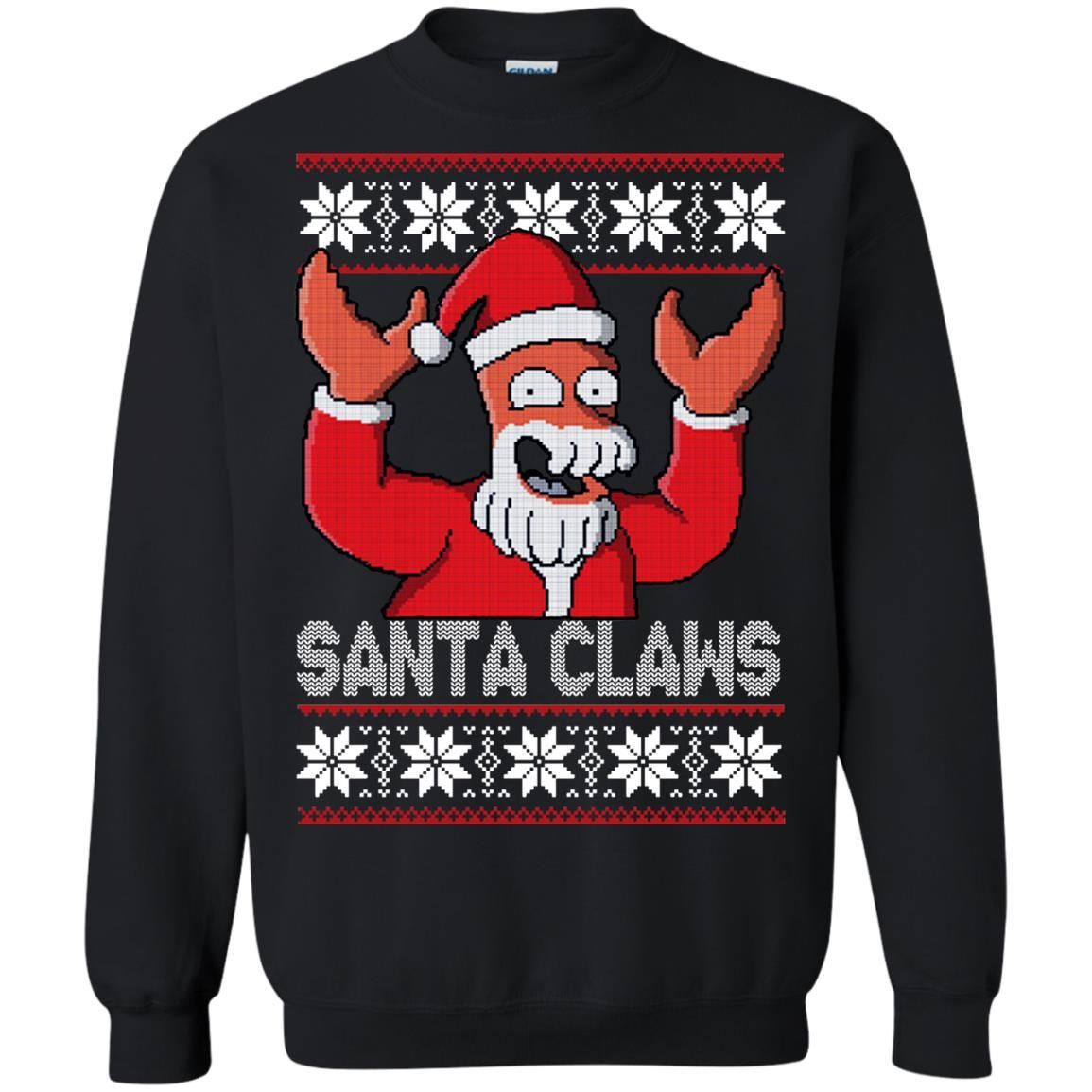 Zoidberg Santa Claws Christmas Ugly Sweater