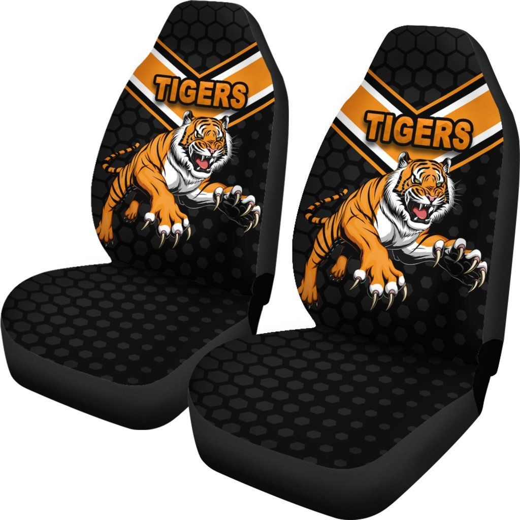 Wests Car Seat Covers Tigers K8