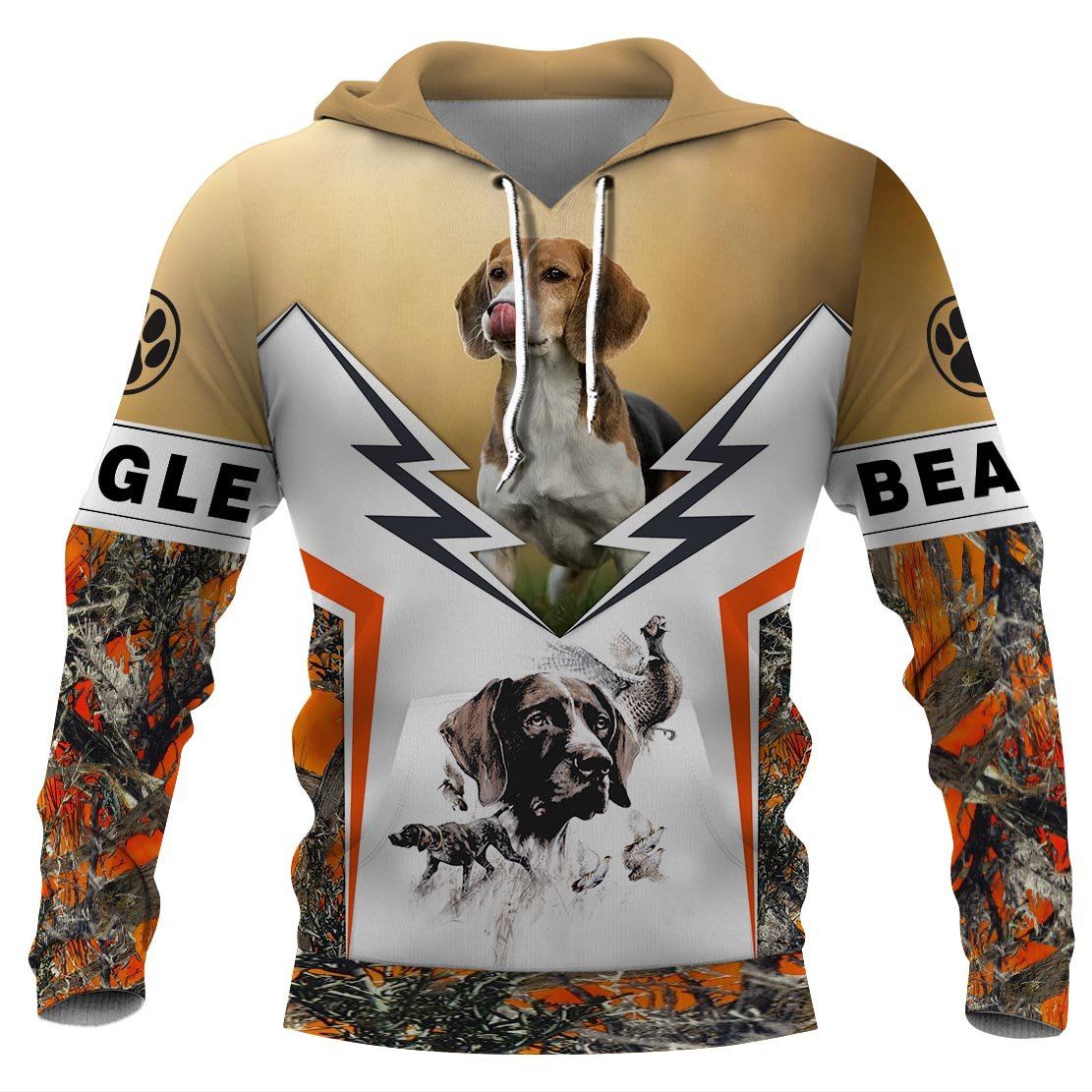 Beagle 3D Full Printing Hoodie Limited Edition