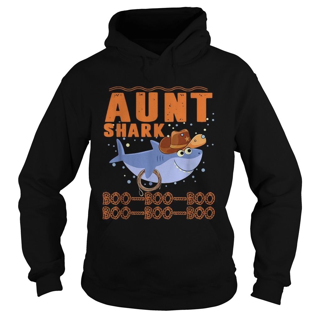 Aunt shark boo boo boo boo boo boo shirt