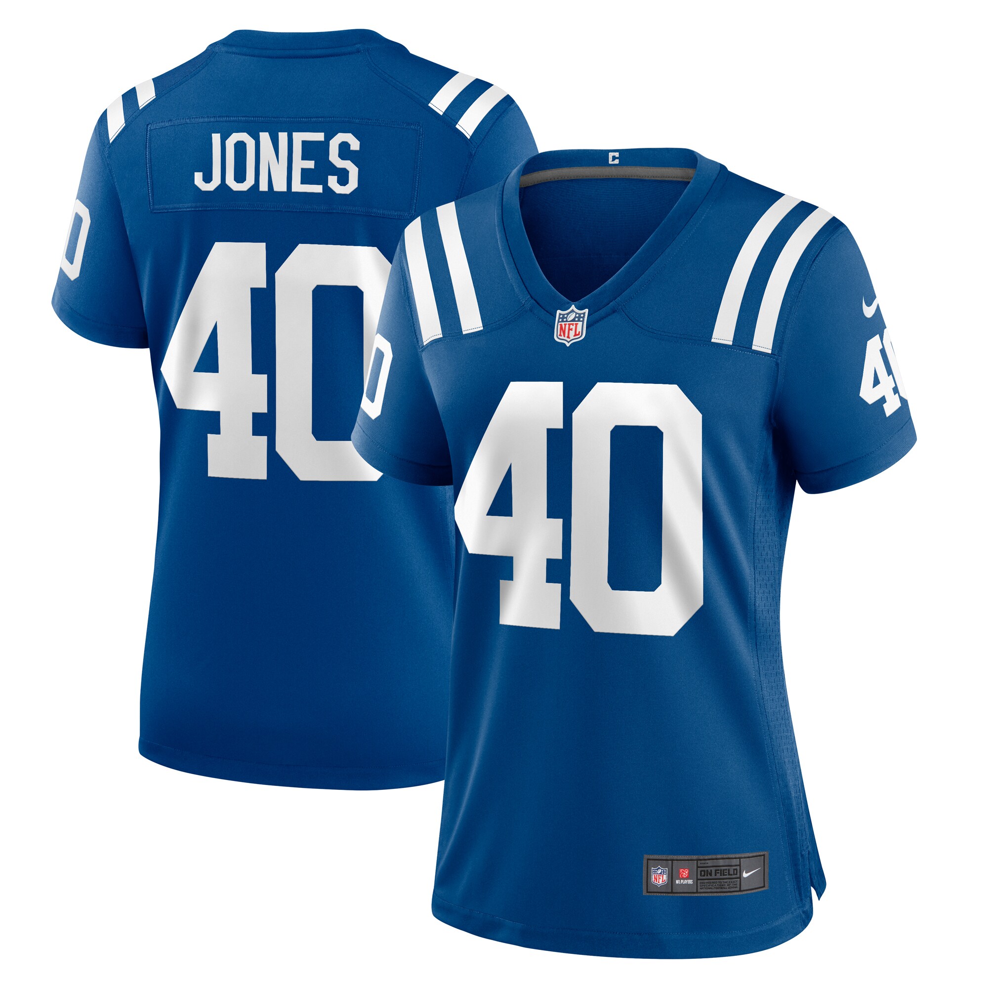 Women’s Indianapolis Colts Jaylon Jones  Royal Team Game Jersey