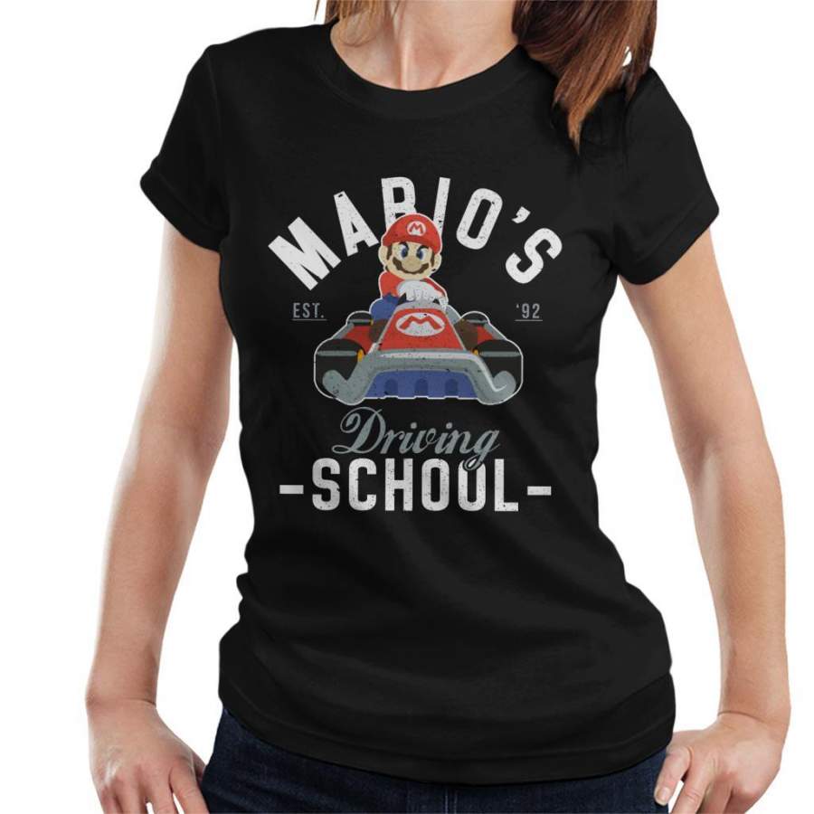 Super Mario Driving School Women’s T-Shirt