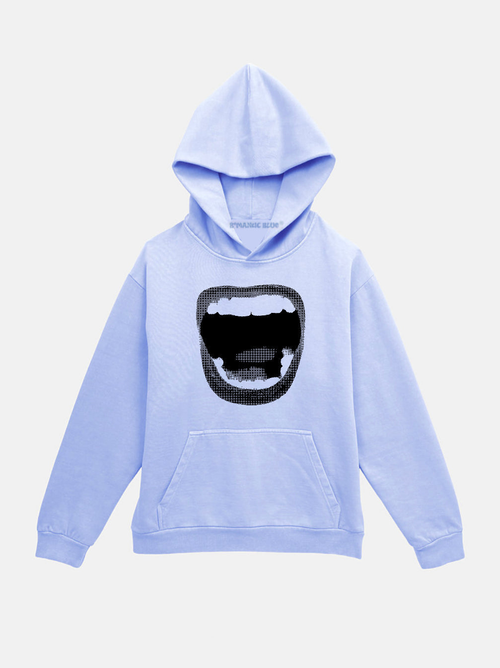 Mouth Hoodie – Blue