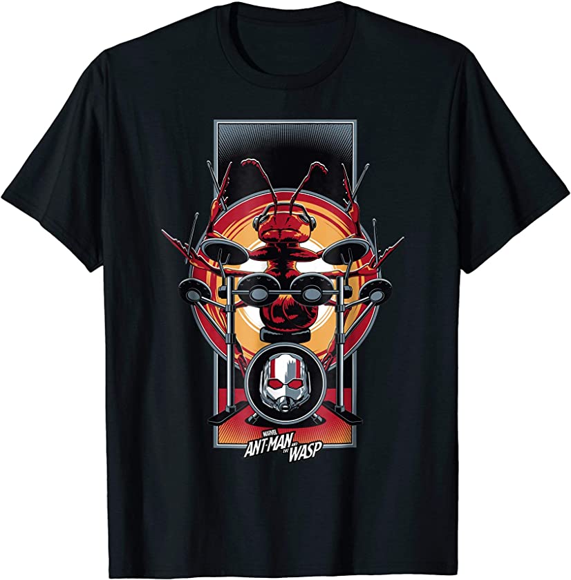 Ant-Man & Wasp Ant Drummer Graphic T-Shirt