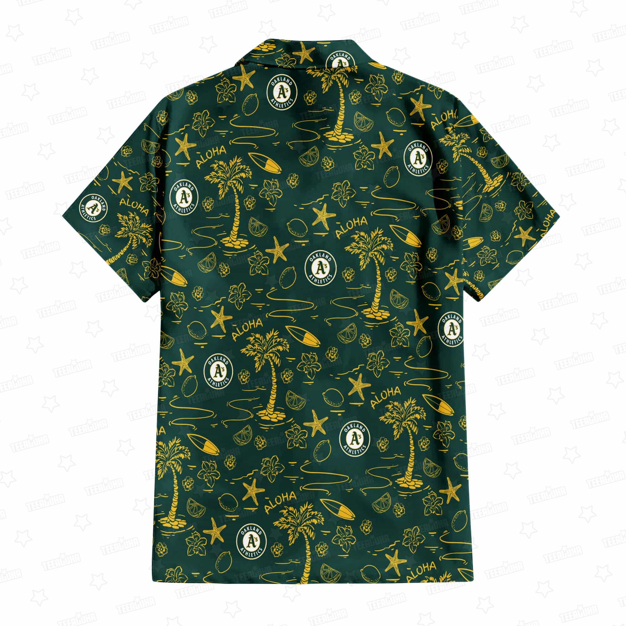 Oakland Athletics Aloha Paradise Hawaiian Shirt