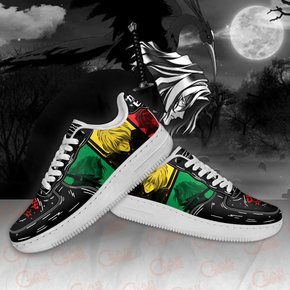 Vicious Cowboy Bebop Sneakers Anime Custom Shoes Pt10 Unisex Men Women