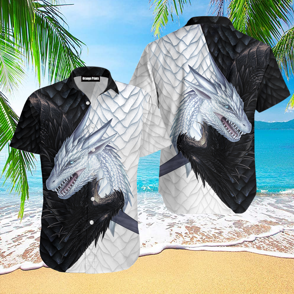 Dragon Yin Yang Hawaii Shirt For Men Women Ha3293