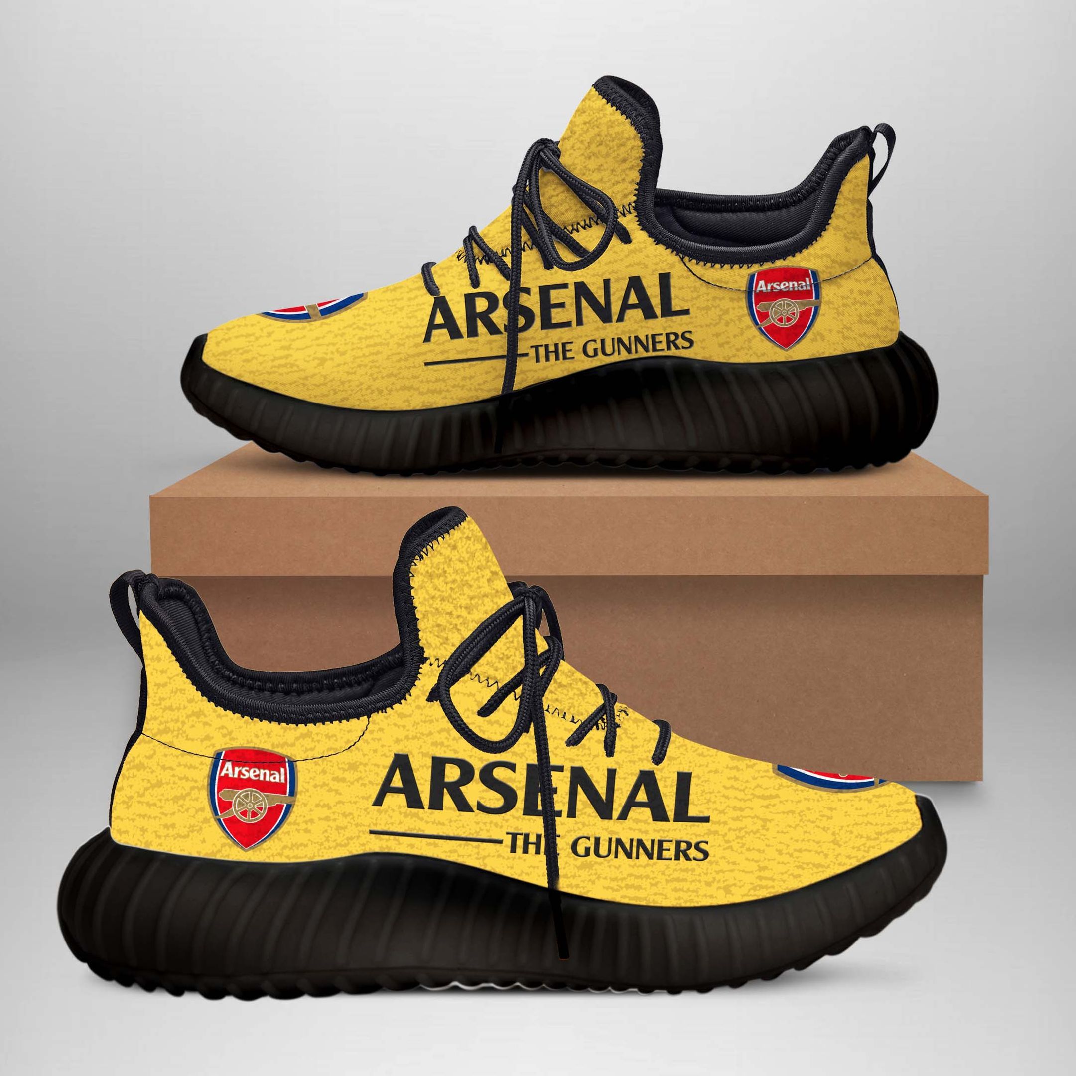 Arsenal- Lph Yz Boost Classic Version (Yellow)