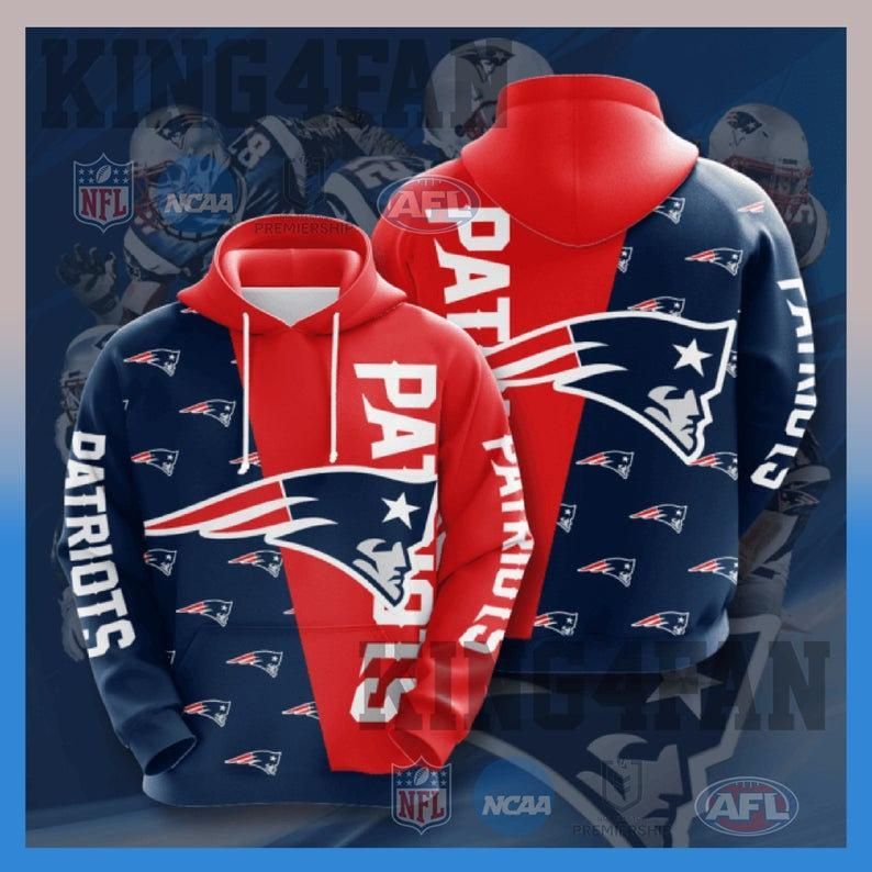 New England Patriots 50 Gift For Fan 3D T Shirt Sweater Zip Hoodie Bomber Jacket