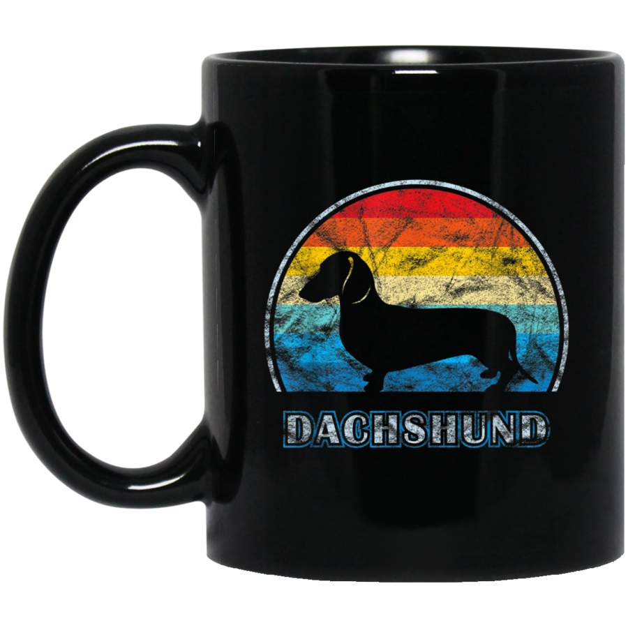 Smooth Dachshund Vintage Design Dog Mug