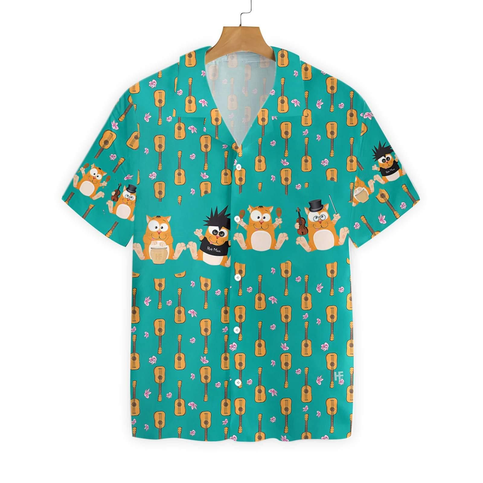 Cat Ukulele 2710 Hawaii Shirt Ha21427