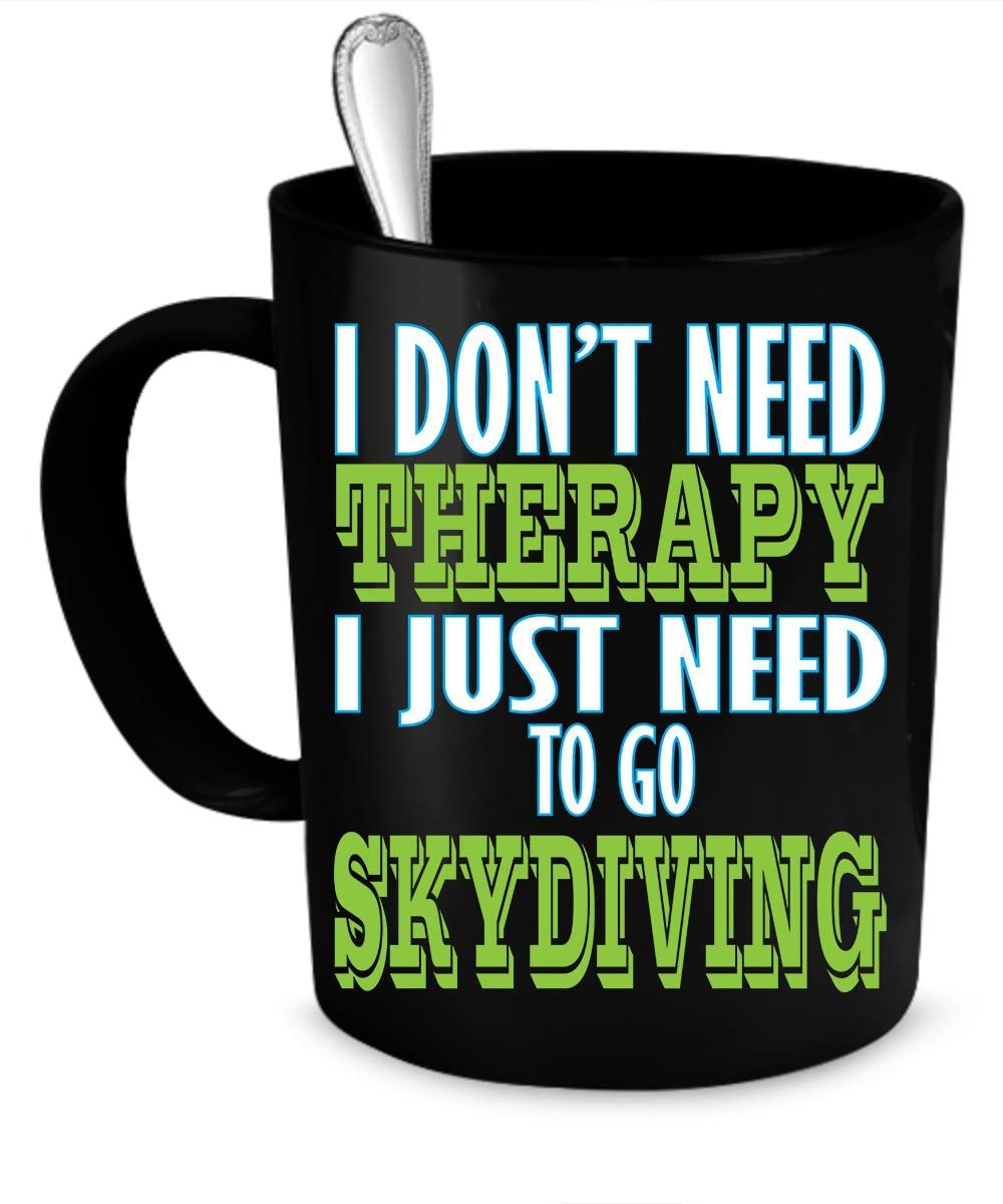 Skydiving Coffee Mug 11 Oz. Perfect Gift For Your Dad, Mom, Boyfriend, Girlfriend, Or Friend –