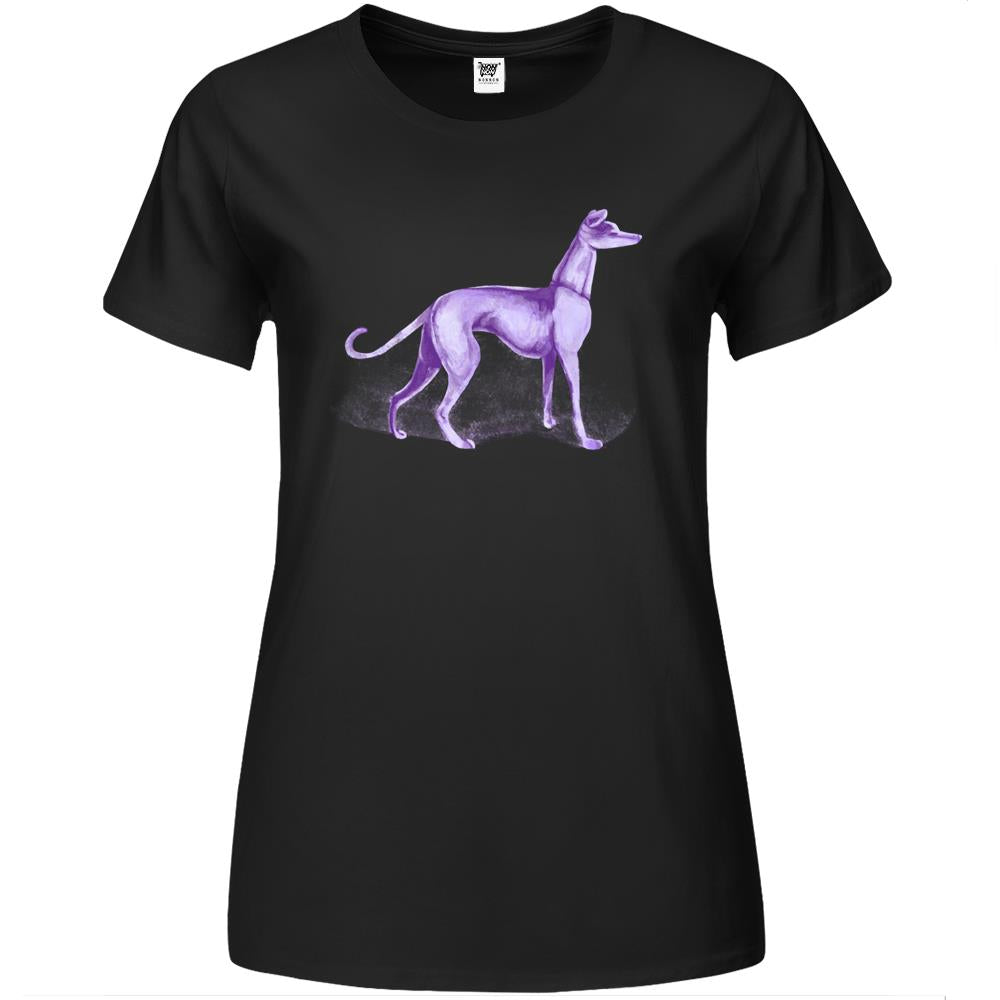 That One Purple Dog Shirt (Wordless) Premium Womens T Shirts