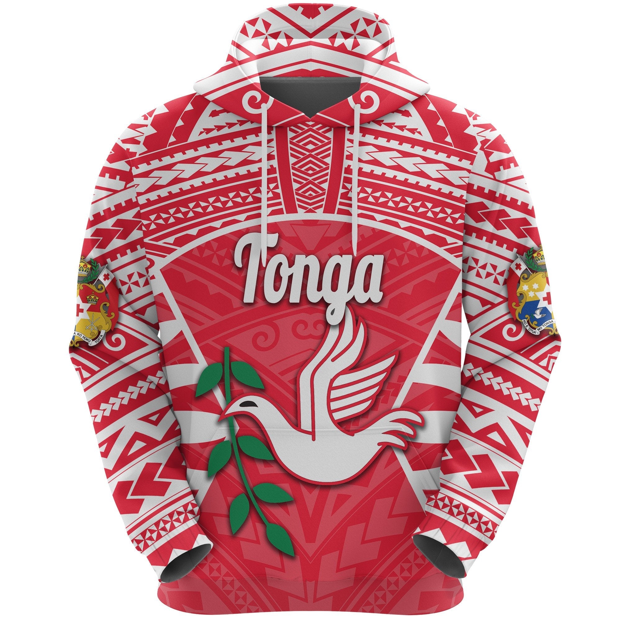 Tonga Hoodie Rugby Style