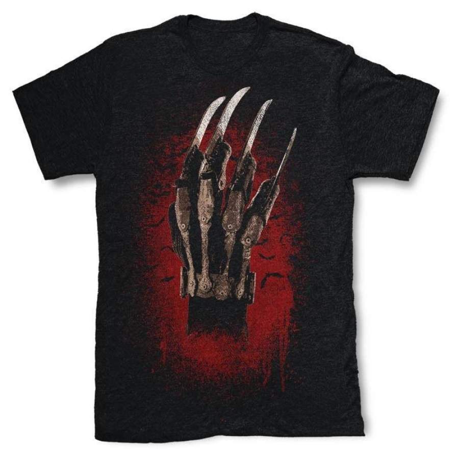 Freddy Krueger Glove Men’s T Shirt Nightmare Horror