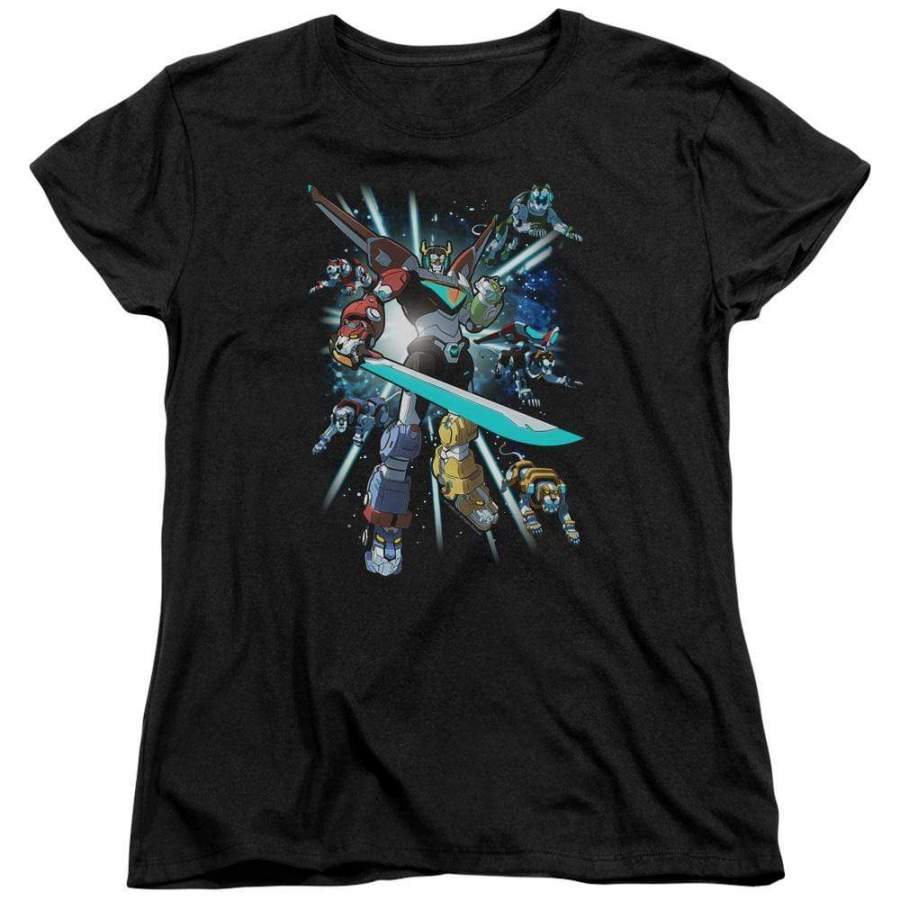 Voltron Lions Share Women’s T-Shirt