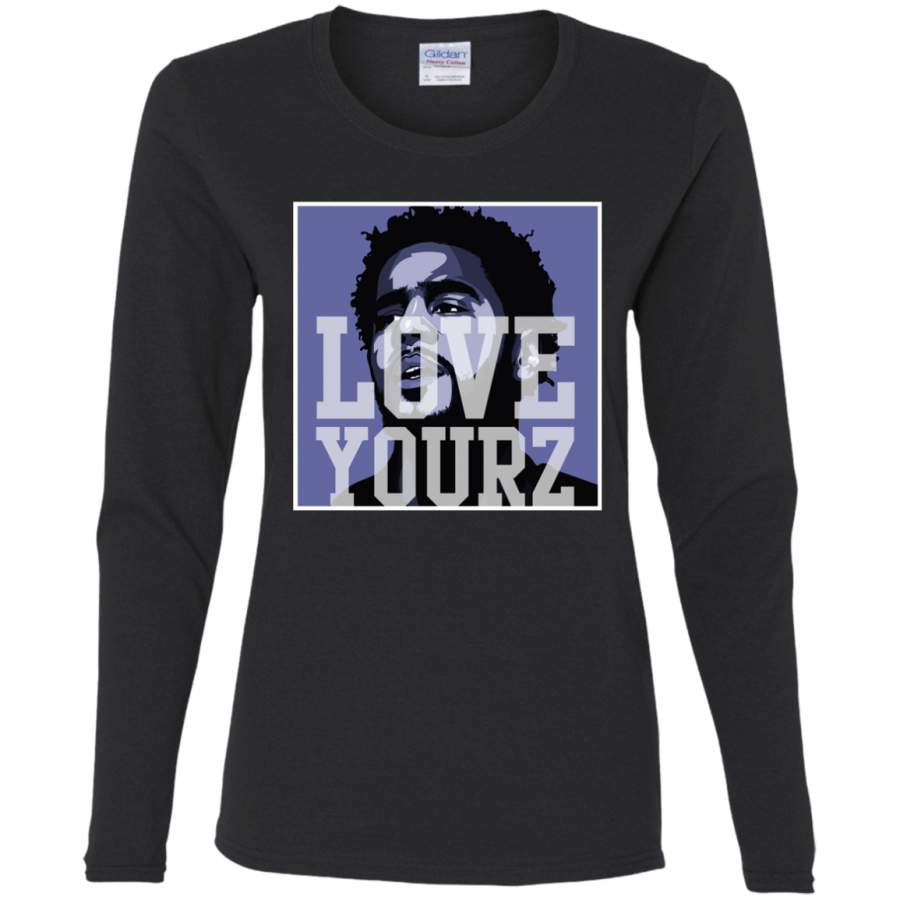 J Cole Love Yourz Ladies LS T-Shirt