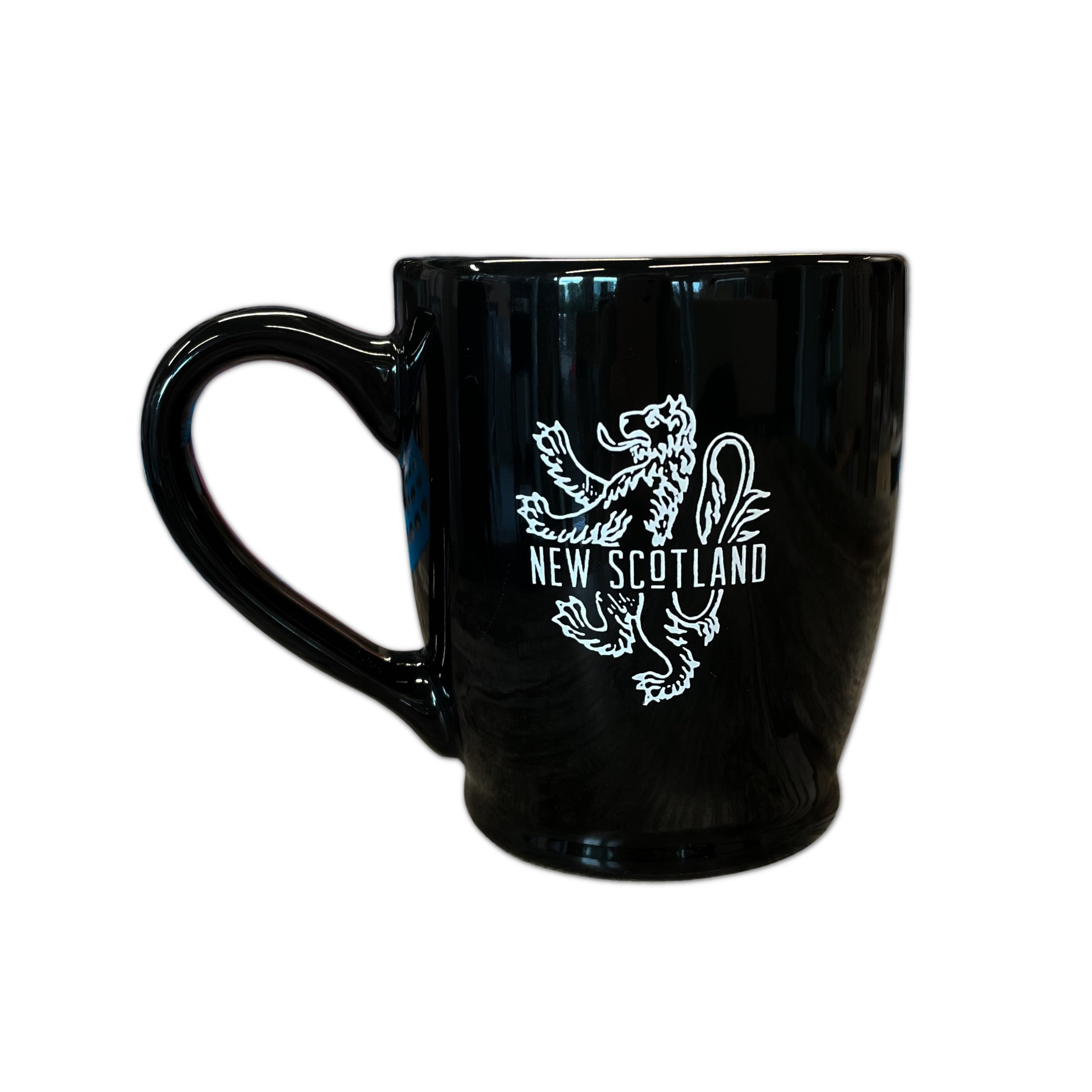 The New Scotland Traditional Lion Coffee Mug In Black