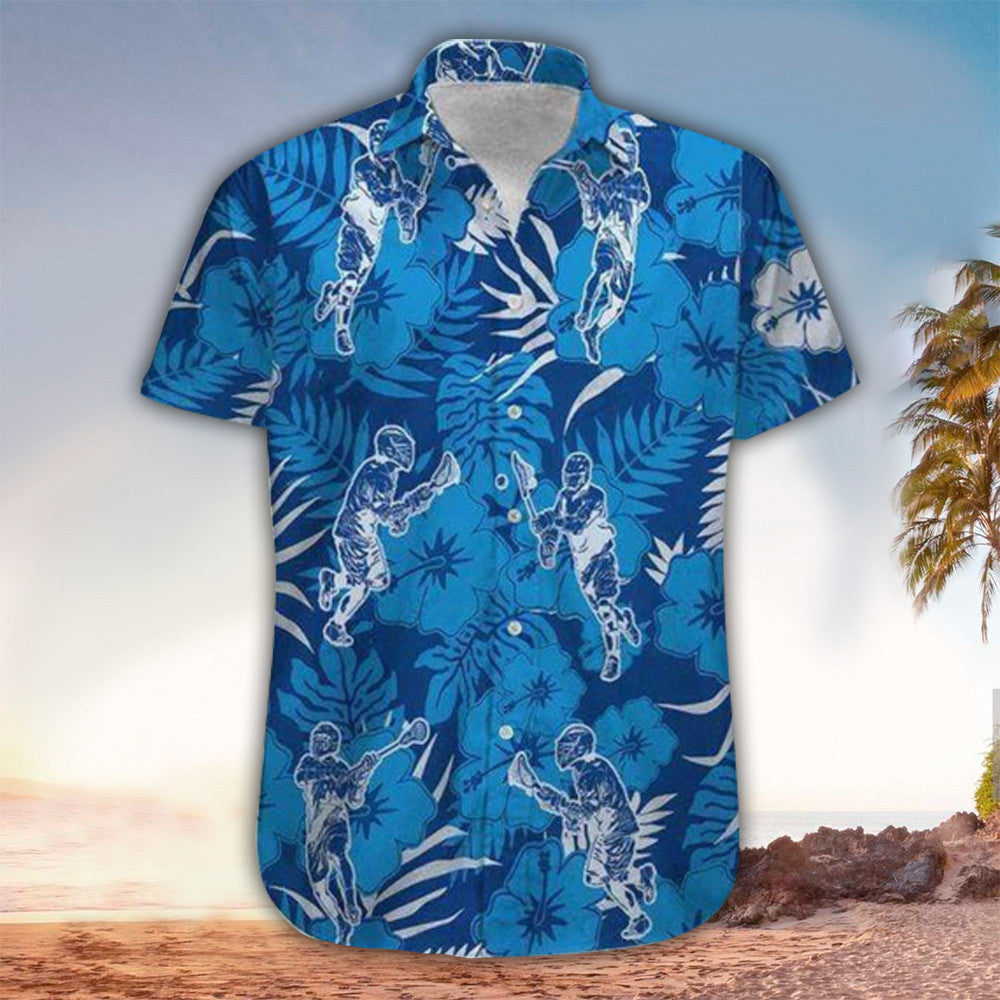 Lacrosse Hawaii Lover Shirt Aloha Ha29907