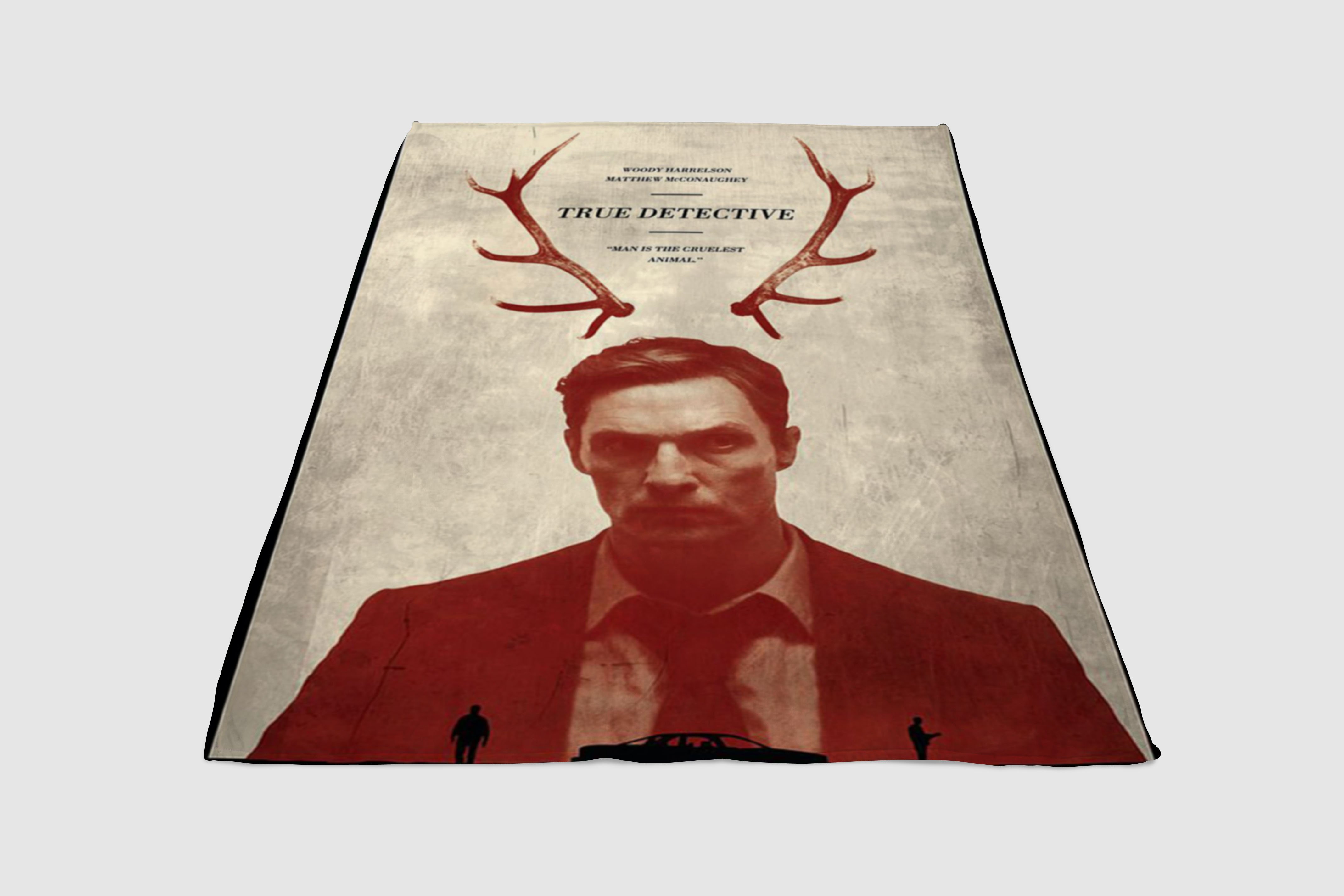 True detective animal blanket