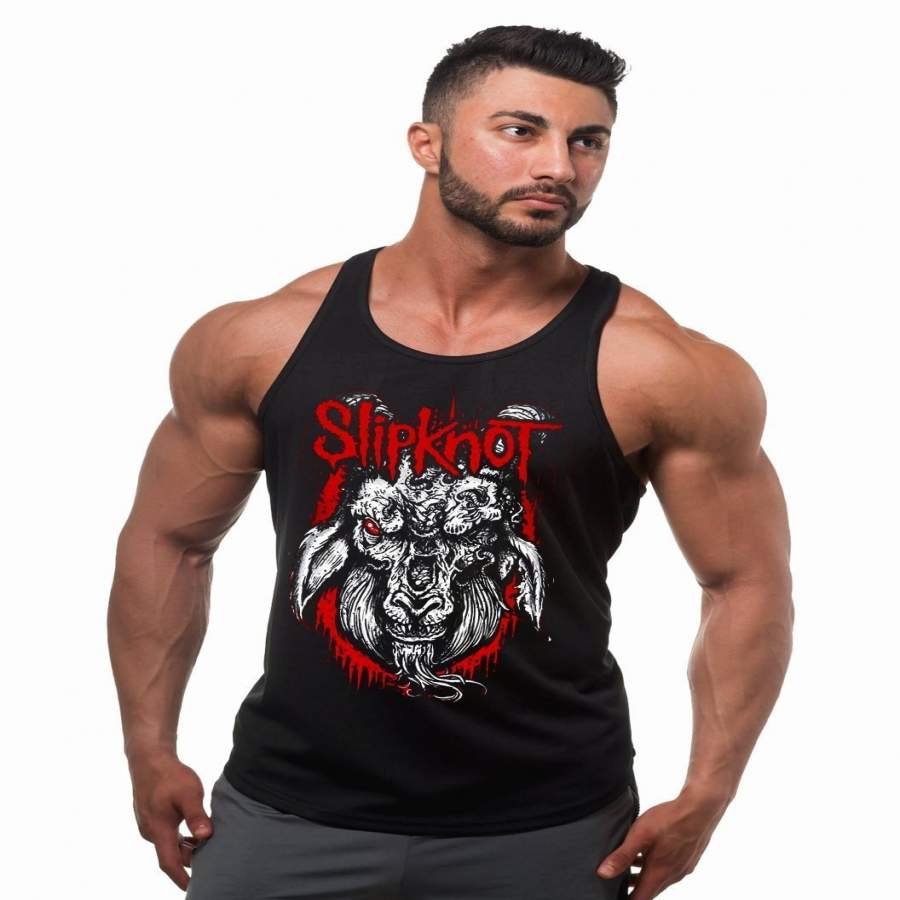 Slipknot Rotting Goat Mens Black Tank Top T-Shirt