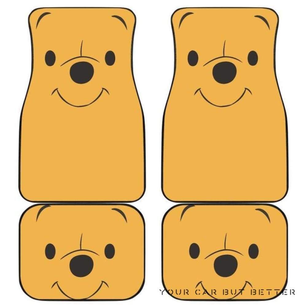 Winnie The Pooh Car Floor Mats 081812 Personalized Car Seat Floor Mat Custom Print V10863