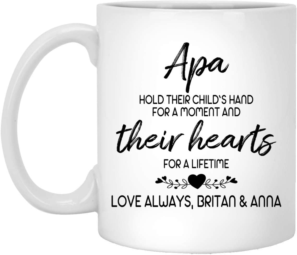 Personalized Apa Coffee Mug – Coffee Mug For Apa – Coffee Mug For Mothers – Family Coffee Mug – Mother’S Day Gift 11Oz