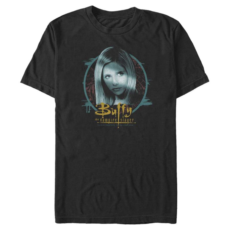 Buffy the Vampire Slayer Men’s Chosen One Portrait  T Shirt