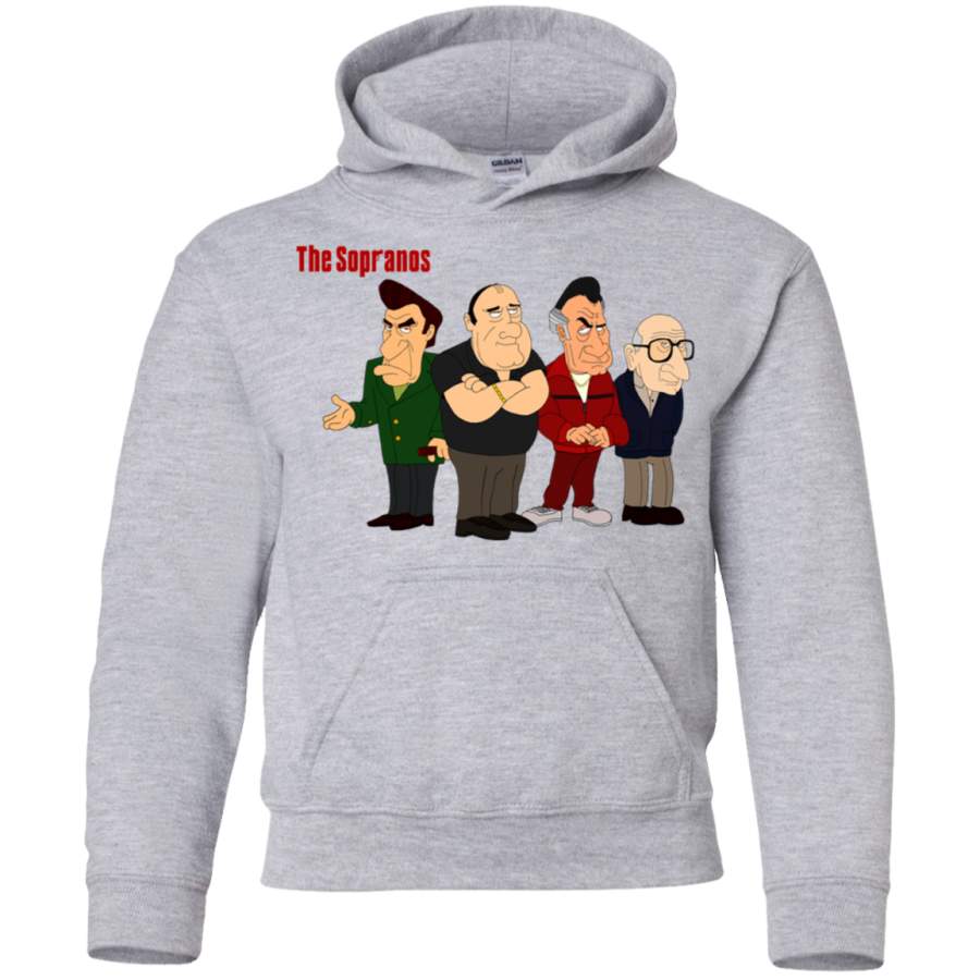 AGR The Sopranos Fun Art Youth Pullover Hoodie