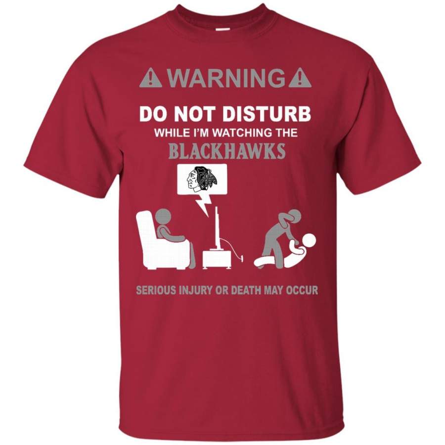 Do Not Disturb TV Chicago Blackhawks T Shirt