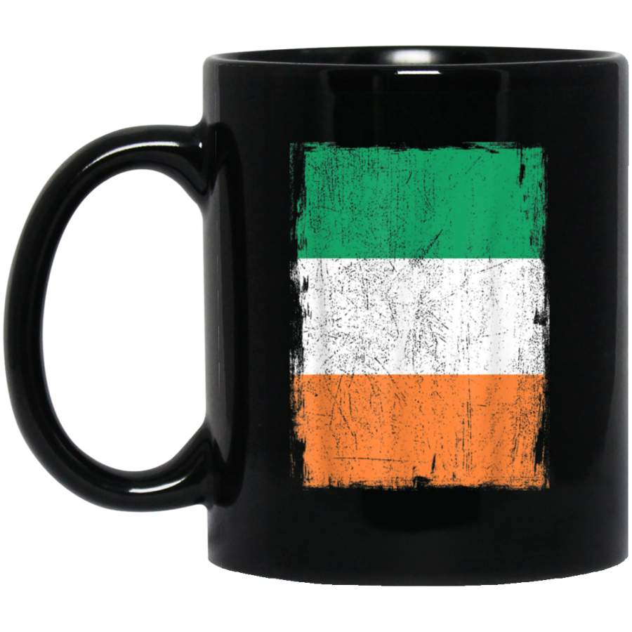 Ireland Irish Eire Huge Vintage Old Faded Flag Mug