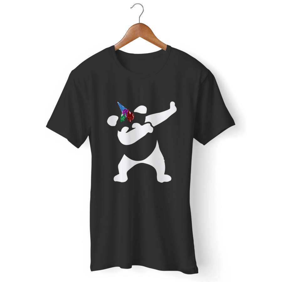 Dabbing Pandicorn Ice Cream Man’s T-Shirt