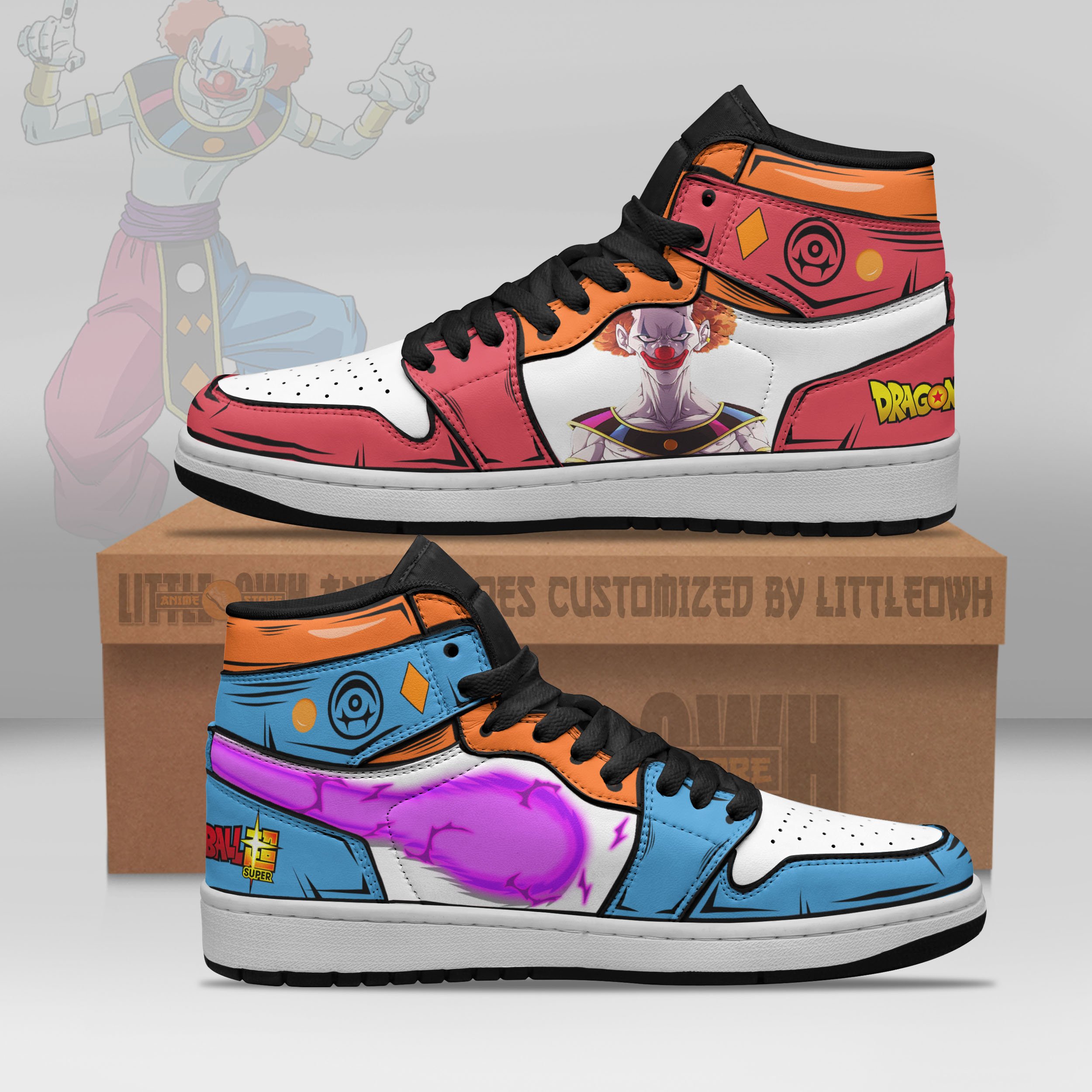 Belmod Jd Sneakers Custom Dragon Ball Anime Shoes