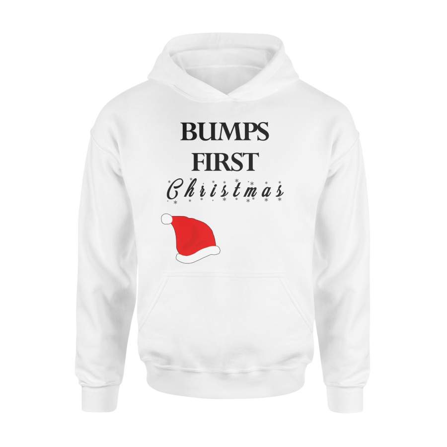 Bumps First Christmas  Hoodie