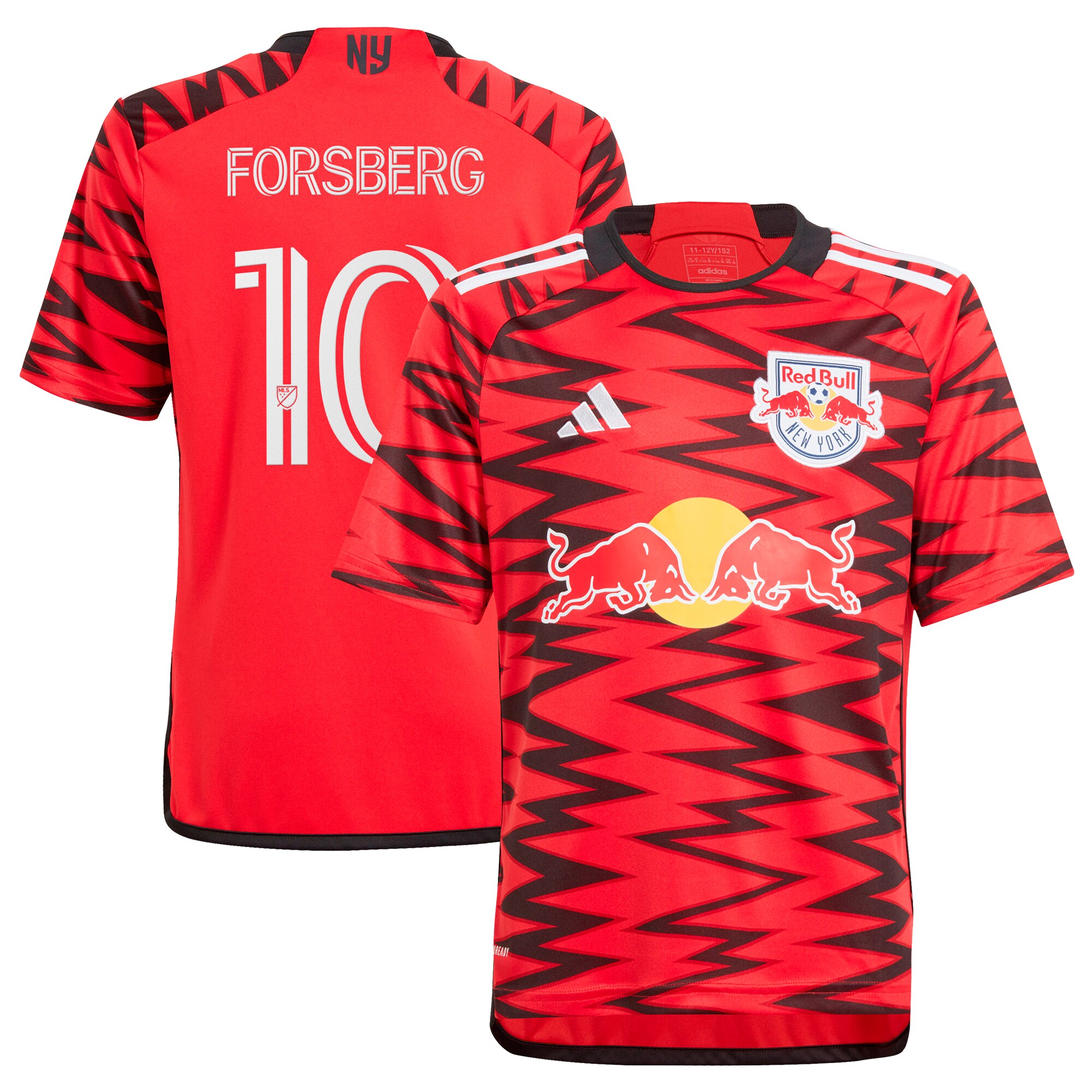 Emil Forsberg New York Red Bulls Youth 2024 Legacy Replica Player Jersey  Red