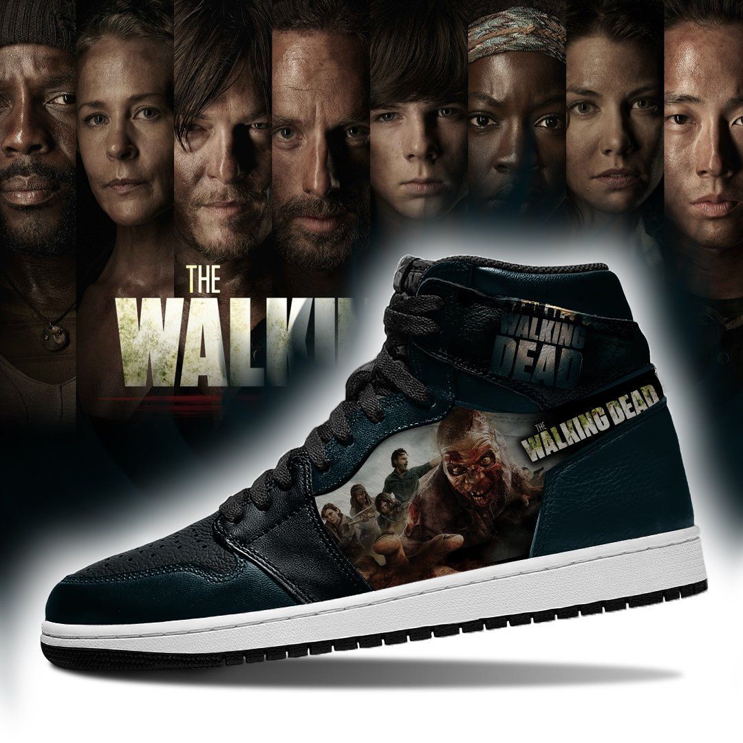 The Walking Dead TV Series Air Jordan Sport Custom Sneakers